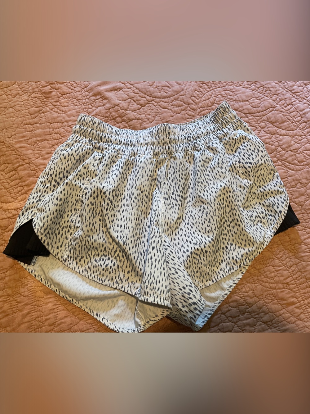 Lululemon leopard shorts